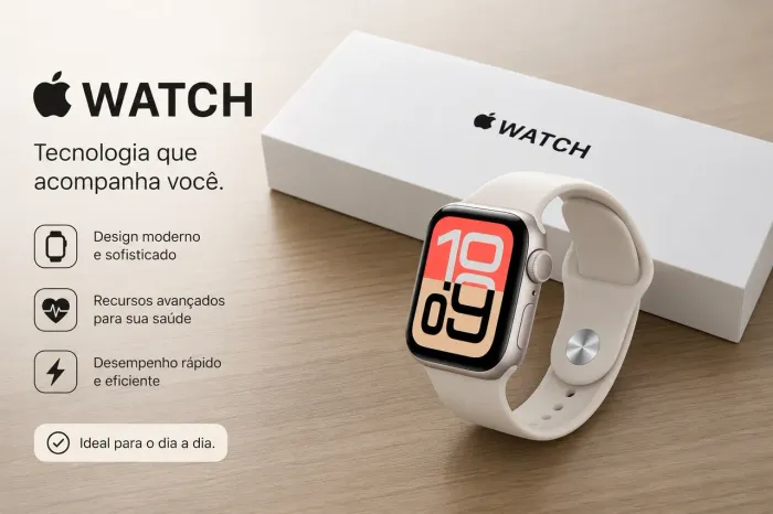 Apple Watch SE 3 geração estelar NOVO 