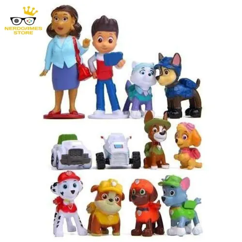Kit de bonecos patrulha canina