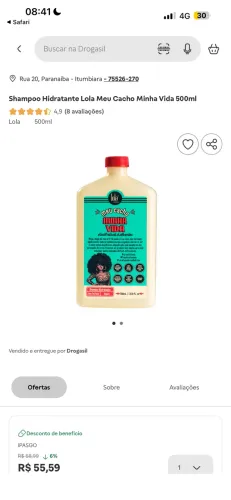 Shampoo Meu Cacho Minha Vida - Lola