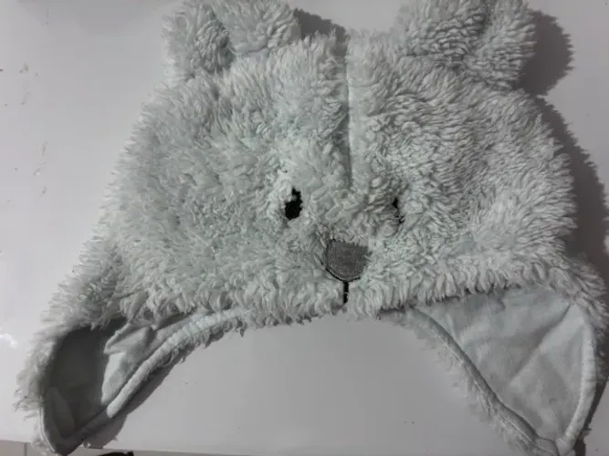 Touca de Bebê Orelhinha de Urso