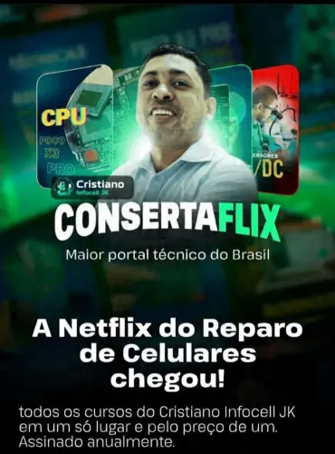 Curso de manutenção de celulares