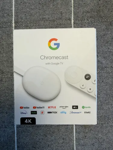 Chromecast com Google TV 4K - Novo e Lacrado | Original Google