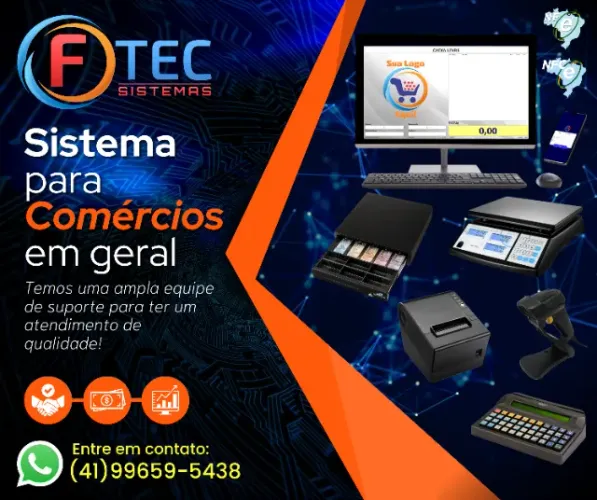 Sistema para Comércios PDV NFCe/NFe