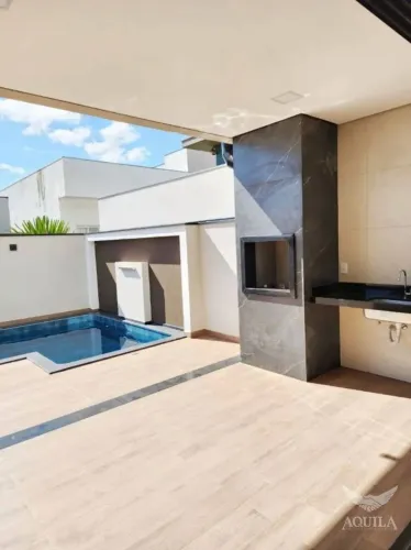 SOBRADO A VENDA - 04 QUARTOS - 02 SUITES - PISCINA - AREA GOURMET - CONDOMINIO CAMPOS DO C