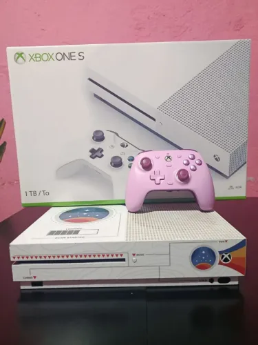 Xbox one S 500gb Completo + Controle + Caixa