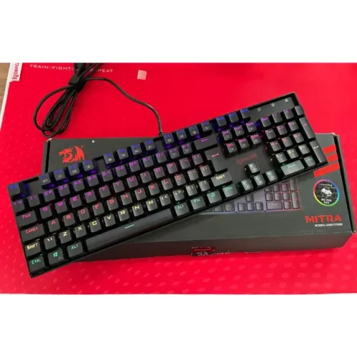 Teclado Mecânico Redragon Mitra RGB K551 (Switch Brown) - Impecável!