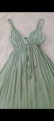 Vestido longo no viscolinho