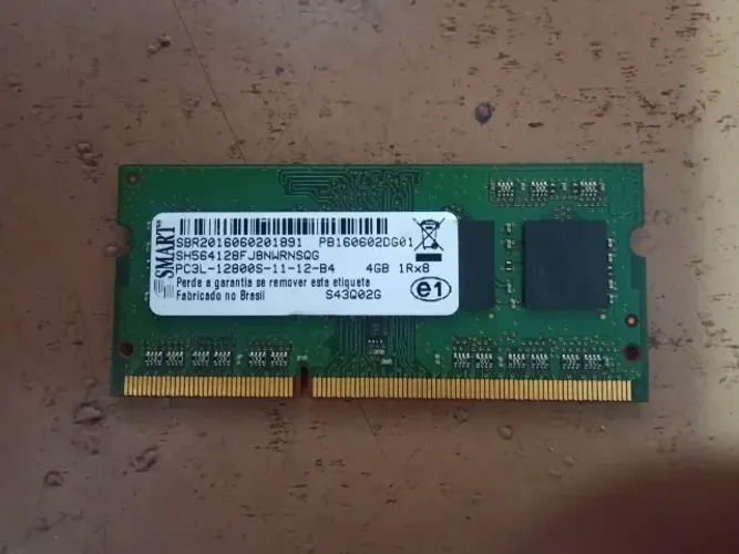 MEMÓRIA RAM 4GB