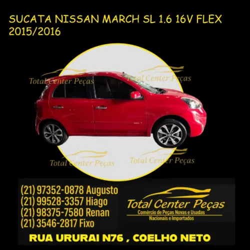 SUCATA NISSAN MARCH 15