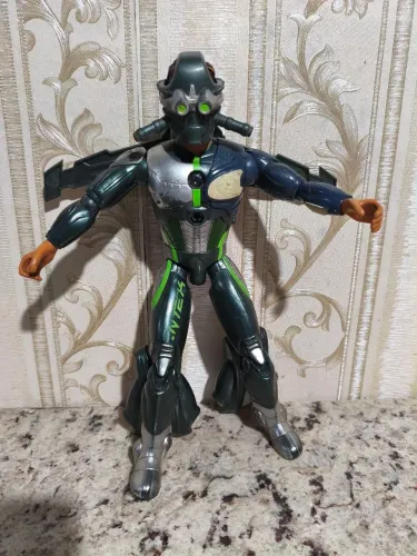 Boneco Max Steel traje de luta aérea