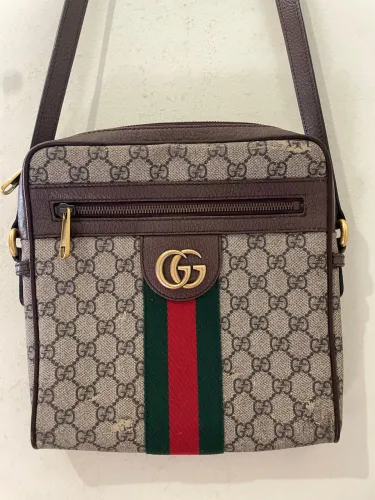 Bolsa Gucci Original GG Supreme Transversal Clássica