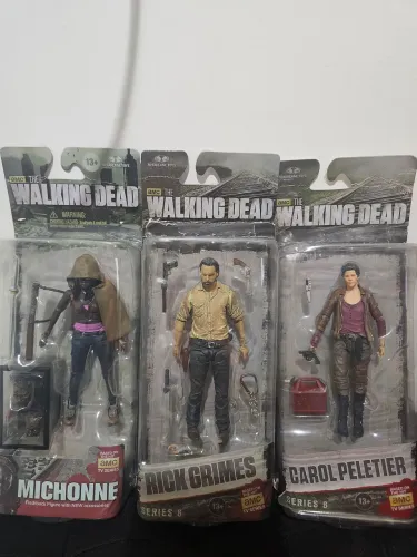 the walking dead, bonecos