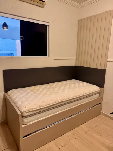 Guarda roupa e Cama projetados alto padrão 