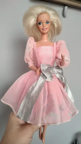 Vestido Barbie Vintage Estrela Impecável 