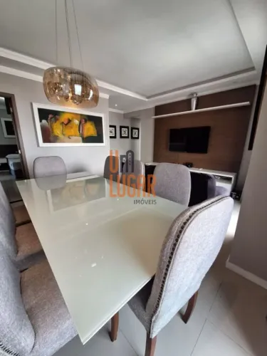Um Lugar Imóveis vende apartamento mobiliado com 120m² no Ed. Rio Mendoza, Marco - Belém-P