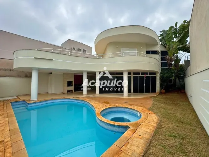Casa com 03 suítes, para alugar no Residencial Tripoli Americana em Americana/SP.