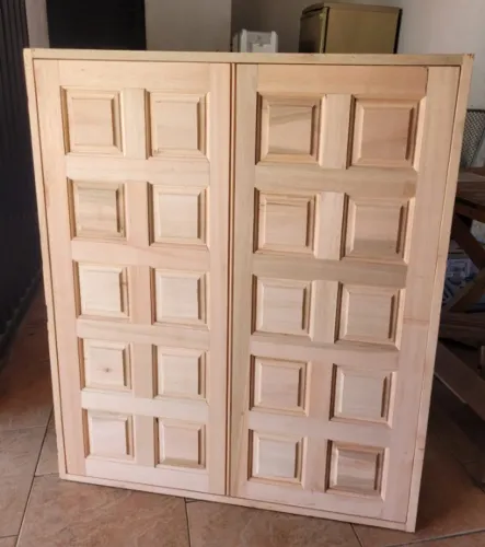 Janela 1,20 x 1,00 x 14 Toda Fechada - Nova (31)3452-6364 Madeira Eucalipto