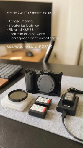 Zve10 + acessório (8 meses de uso)