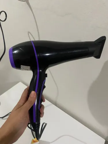 Secador de Cabelo Mondial Black Purple - Alta Potência