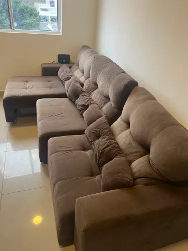 Sofá retrátil 3 lugares/ 2,90 m