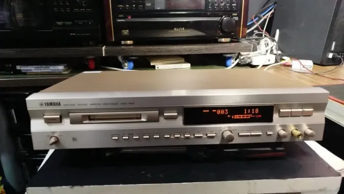 Gravador Yamaha MDX-596 MD MiniDisc Deck Player