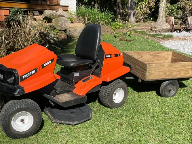 Trotter cortador Grama Tramontina com reboque 
