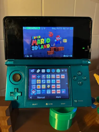 Nintendo 3DS Old com case 
