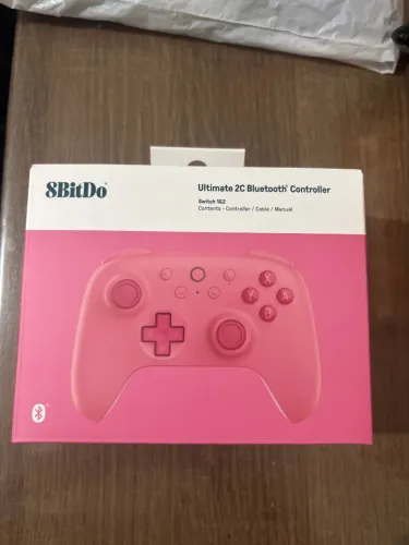 Controle 8BitDo Ultimate 2C Bluetooth para Switch 1 e 2 - Lacrado 