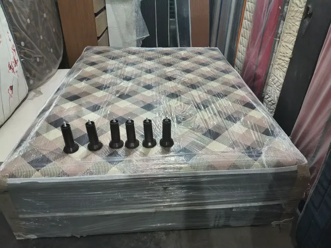 CAMA BOx CASAL ESPUMA MACIA NOVA $5490,00 ENTREGAMOS