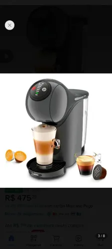 Cafeteira Expresso Dolce Gusto Arno Genio S DGS5 220V