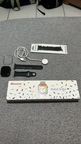 SMARTWATCH MICROWEAR WATCH 9 PRO + ACESSÓRIOS