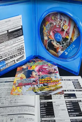 ONE PIECE: Burning Blood PS4 - Edição Original Japonesa - raríssimo para colecionadores