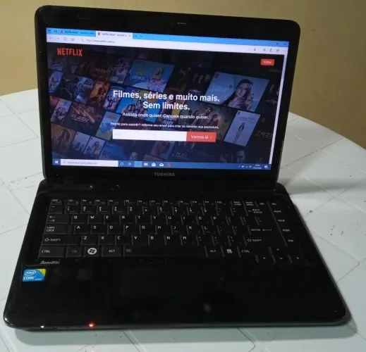 Notebook Toshiba i3, Windows 10, Bluetooth, Entrego e Aceito Cartão 11 9 3324-8526