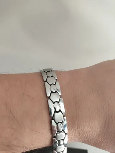 Pulseira aço - Prata Fina
