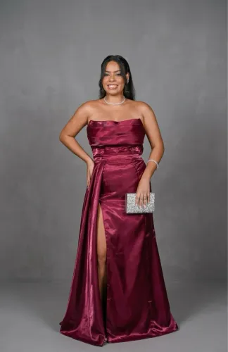 Vestido de festa glow