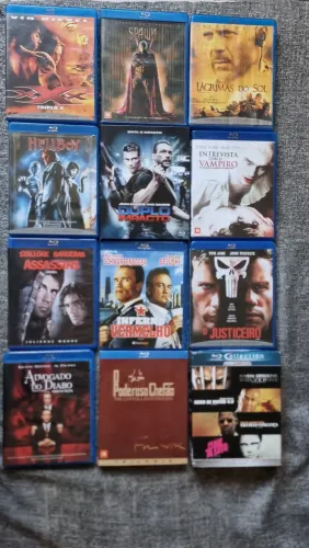 Lote de filmes blu-ray 