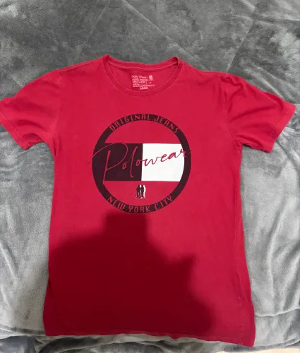 Camisa Polo Wear Vintage Vermelha Tam P Original