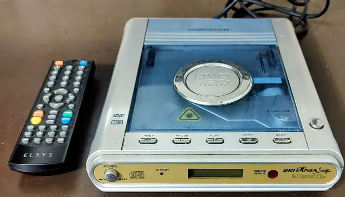 DVD Player Britânia Slim 