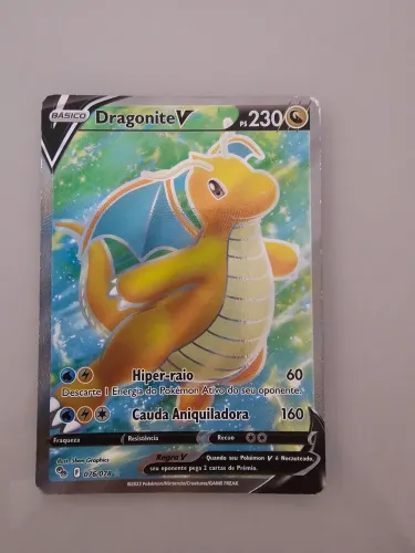 Carta Dragonite V (076/078) (Pokemon Go) Original
