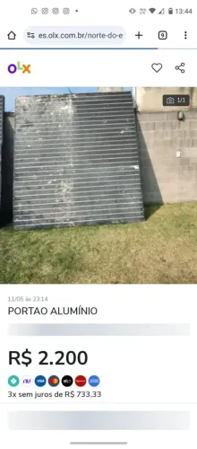 Portão de Alumínio