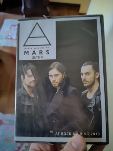 Dvd 30 seconds to mars - live at rock am ring 2013 (lacrado)
