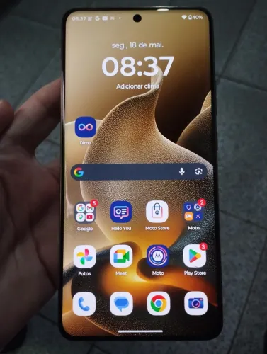 Motorola Signature 512gb, 12GB RAM 1 mês de uso, NF