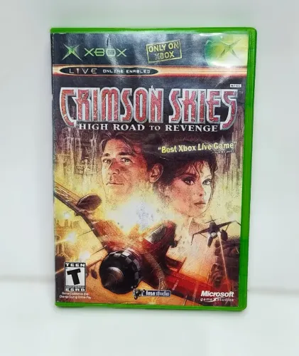 Crimson Skies: High Road to Revenge Xbox Clássico Original