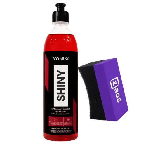 Pretinho de Pneu SHINY VONIXX + Aplicador ZACS