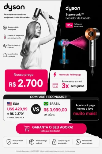 Dyson - NOVO - na caixa! 110v