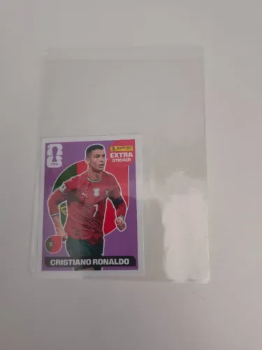 Figurinha legend Cristiano Ronaldo roxa copa 2026 oficial