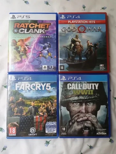 Jogos ps4 e ps5