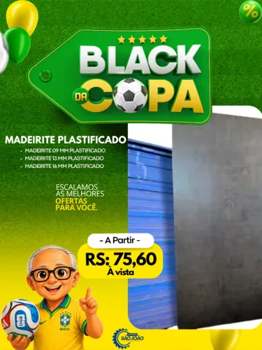 Madeirite Plastificado - Construção Aracaju