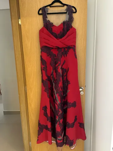 Vestido longo de festa 