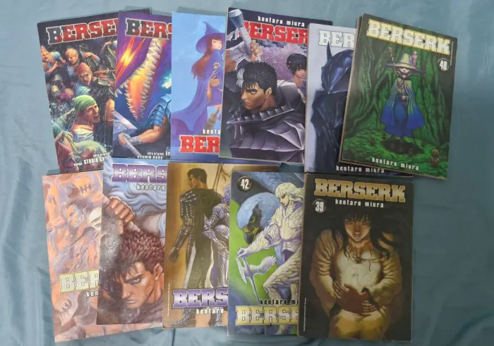 Berserk Panini Meio-Tanko - Lote com 11 Volumes(Preço negociável)
